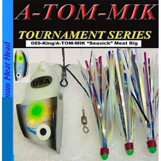 A-TOM-MIK MFG. A-TOM-MIK KING HEAD MEAT RIG SEASICK GLOW