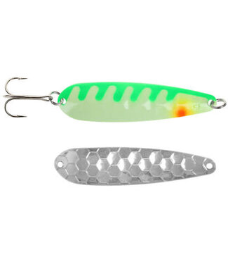 DREAMWEAVER LURE COMPANY (DW1984) DREAMWEAVER EXTENED GLOW SPOON JUNGLE JUICE