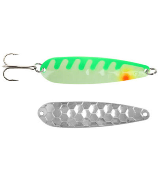 DREAMWEAVER LURE COMPANY (DW1984) DREAMWEAVER EXTENED GLOW SPOON JUNGLE JUICE