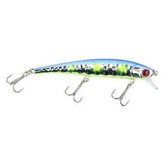D38 PIRATE SHALLOW DIVING MINNOW 5" CHROME GREAT ONE