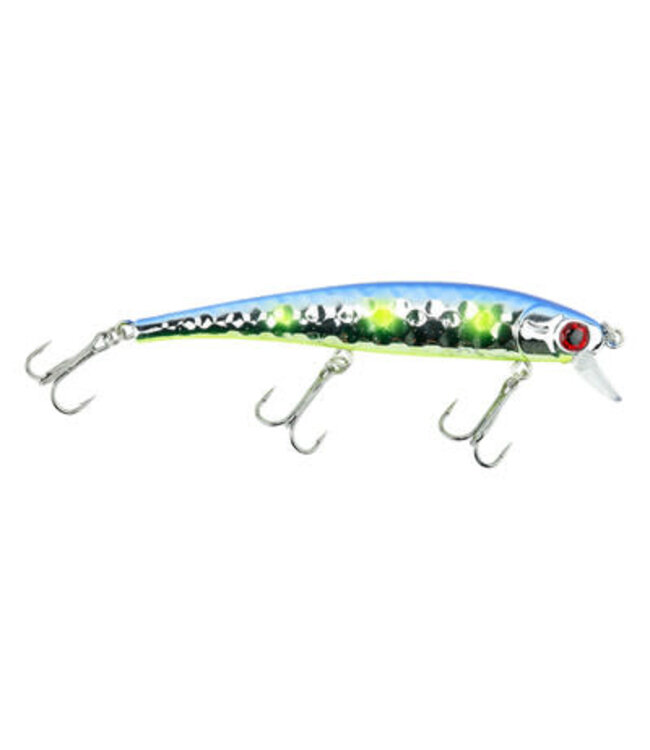 Pirate D38 PIRATE SHALLOW DIVING MINNOW 5" CHROME GREAT ONE