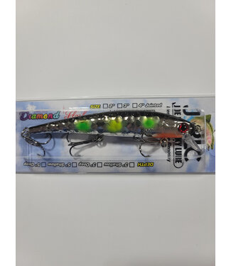 Pirate D07 PIRATE SHALLOW DIVING MINNOW 5" PIMP RIDE