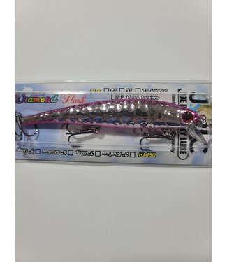 Pirate D28 PIRATE SHALLOW DIVING MINNOW 5" GLADIATOR PINK LADY