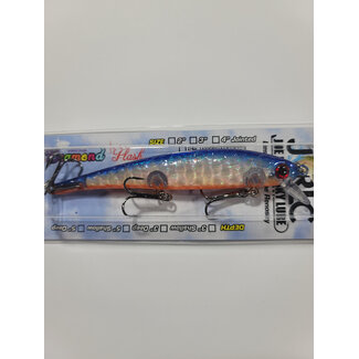 D58 PIRATE SHALLOW DIVING MINNOW 5" GLOW FOOL AROUND
