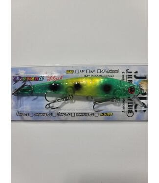 Pirate D74 PIRATE SHALLOW DIVING MINNOW 5" UV FROG