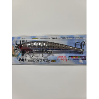 PIRATE SHALLOW DIVING MINNOW 5" CHROME SHINER