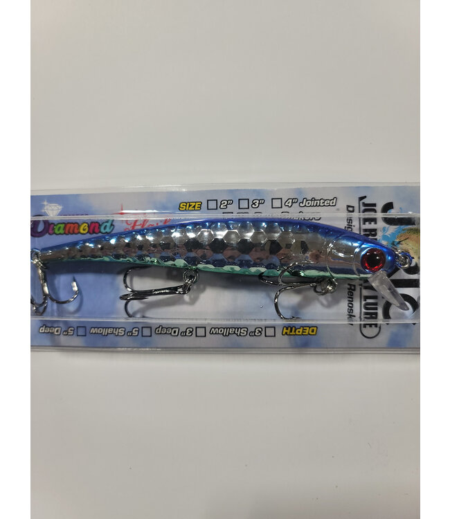 Pirate PIRATE SHALLOW DIVING MINNOW 5" WARRIOR