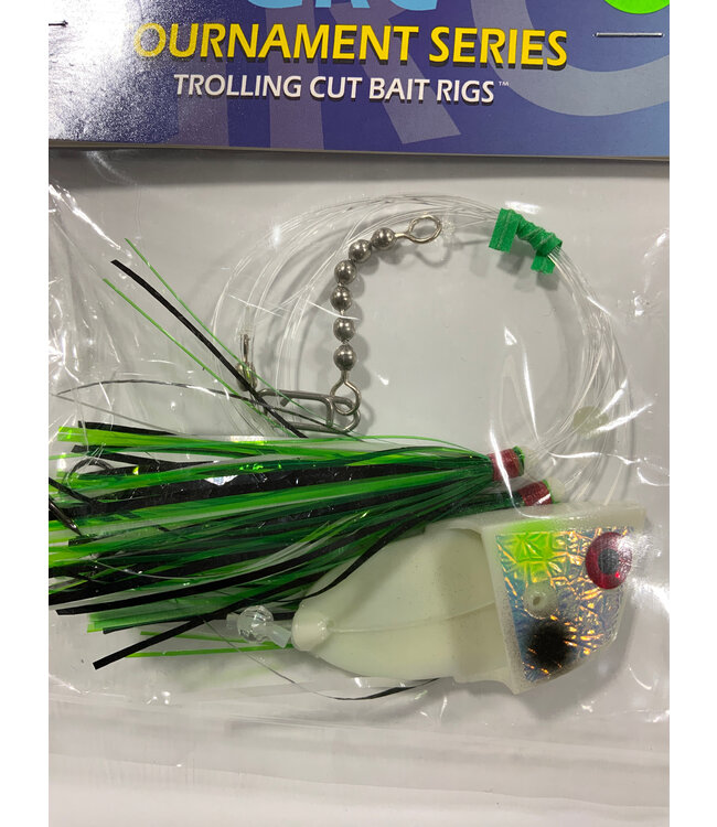 GRC Trolling Flies GRC TOURNAMENT TROLLING CUT BAIT RIG LANCE 2 FACE CUT BAIT RIG
