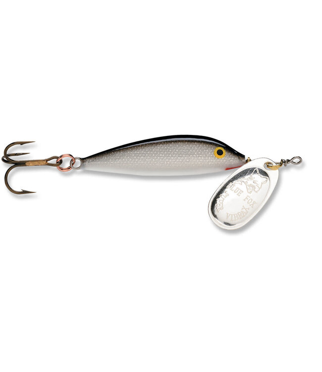Blue Fox BLUE FOX VIBRAX MINNOW SP 1/8OZ SILVER/SILVER