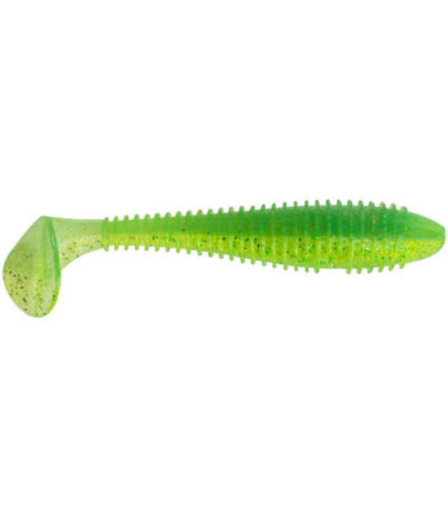 KEITECH KEITECH FAT SWING IMPACT 3.8" LIME CHARTREUSE