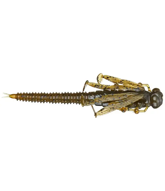 FISHLAB FISHLAB FLUTTER NYMPH 2.5'' GREEN PUMPKIN