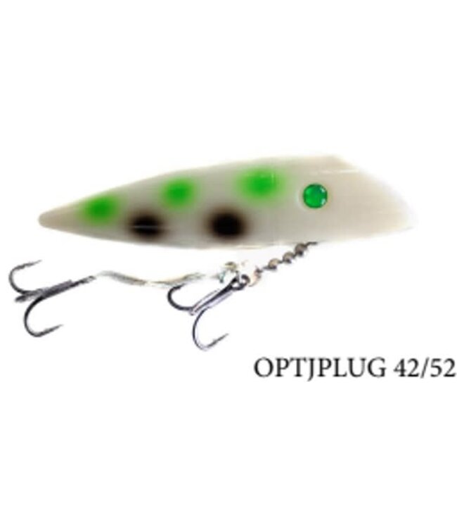 OPTI TACKLE OPTI J-PLUG 4" 2 FACE GLOW