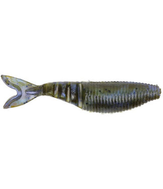GARY YAMAMOTO CUSTOM BAITS YAMAMOTO 4" ZAKO BLUE CRAW 6pk