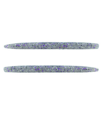 GARY YAMAMOTO CUSTOM BAITS GARY YAMAMOTO SENKO 5" SMOKE BLUE W/SILVER/PURPLE/BLACK FLAKE 10pk