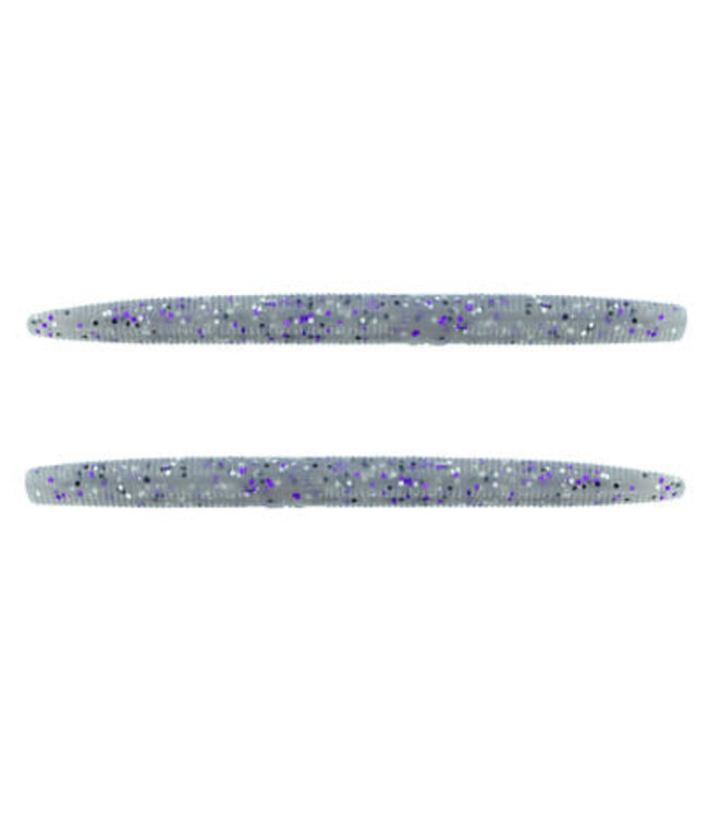 GARY YAMAMOTO CUSTOM BAITS YAMAMOTO 5" SENKO SMOKE BLUE W/SILVER/PURPLE/BLACK FLAKE 10pk