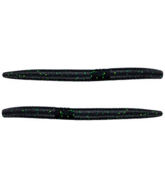 GARY YAMAMOTO CUSTOM BAITS GARY YAMAMOTO SENKO 4" BLUE BLACK W/CHARTREUSE FLAKE 10pk