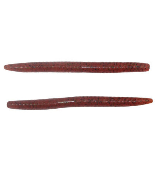 GARY YAMAMOTO CUSTOM BAITS YAMAMOTO 4" SENKO PUMPKIN W/BLACK & GREEN GLITTER 10pk