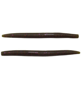 GARY YAMAMOTO CUSTOM BAITS GARY YAMAMOTO SENKO 4" GREEN PUMPKIN W/PURPLE/COPPER FLAKE 10pk