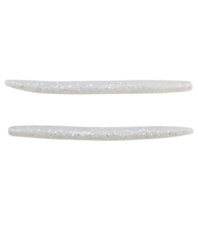 GARY YAMAMOTO CUSTOM BAITS GARY YAMAMOTO SENKO 4" BLUE PEARL W/LG SILVER FLAKE 10pk