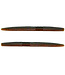 GARY YAMAMOTO CUSTOM BAITS YAMAMOTO 4” SENKO DK GREEN PUMPKIN/AMBER LAMINATE