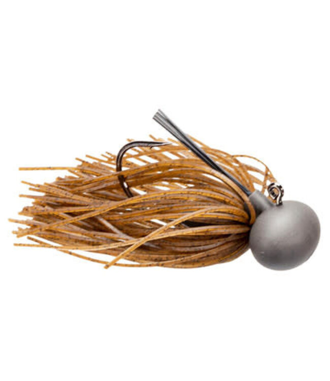 KEITECH KEITECH M2 FOOTBALL JIG 1/4oz DARK GREEN PUMPKIN