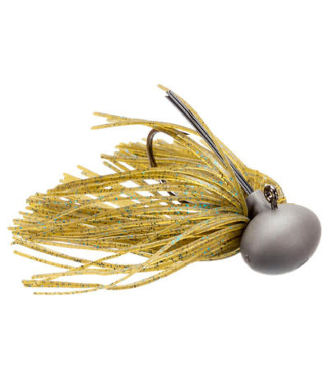 KEITECH KEITECH M2 FOOTBALL JIG 3/8oz GREEN PUMPKIN W/BLUE FLAKE