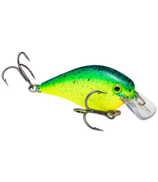 STRIKE KING STRIKE KING KVD SQUARE BILL CRANKBAIT 2.5" CHARTREUSE BLUE BLACK SPLATTERBACK