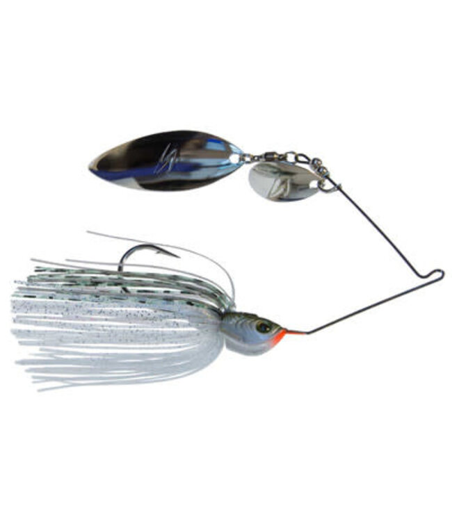 Z-MAN FISHING PRODUCTS INC. Z-MAN SLINGBLADEZ COLORADO/WILLOW SPINNERBAIT 3/8oz GREENBACK SHAD