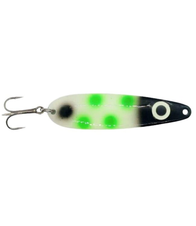 Northeast Troller NORTHEAST TROLLER TROLLING SPOON 3.75" KING OF STING GREEN