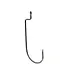 Gamakatsu Gamakatsu Worm Offset Black Size 3/0 5pk