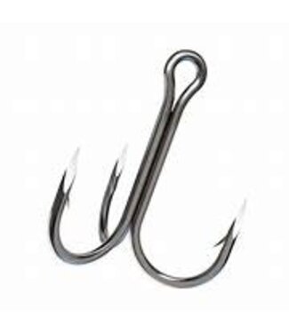 Eagle Claw Trokar Trokar TK934 Wide Gap Treble Hooks Size 1