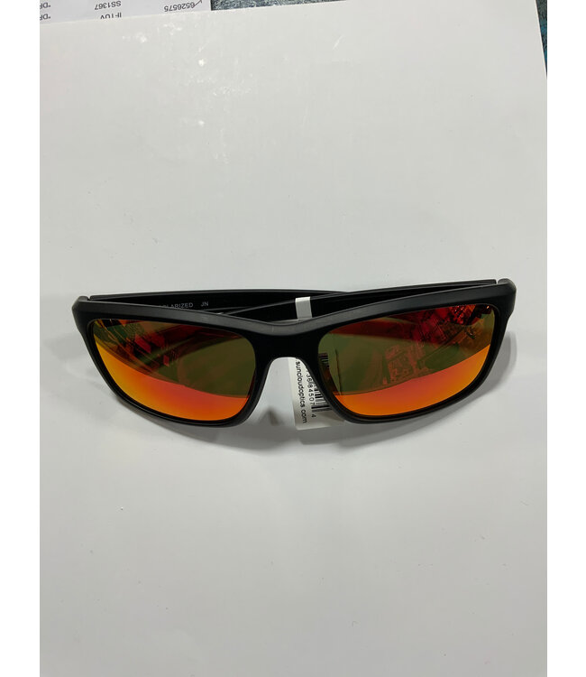 Suncloud Polarized Optics SUNCLOUD RESPEK MATTE BLACK / POLARIZED / RED MIRROR