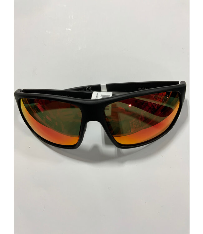 Suncloud Polarized Optics SUNCLOUD BOONE MATTE BLACK / POLARIZED / RED MIRROR