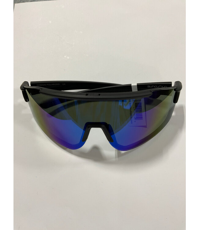Suncloud Polarized Optics SUNCLOUD DOMAIN MATTE BLACK  / POLARIZED / BLUE MIRROR