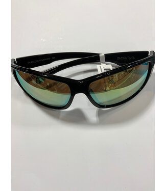 Suncloud Polarized Optics SUNCLOUD MILESTONE BLACK / POLARIZED / GREEN MIRROR