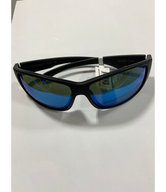 Suncloud Polarized Optics SUNCLOUD MILESTONE MATTE BLACK / POLARIZED / BLUE MIRROR