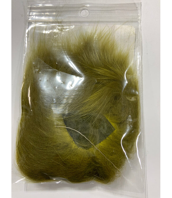 Wapsi (AF060) ARCTIC FOX FUR , LIGHT OLIVE