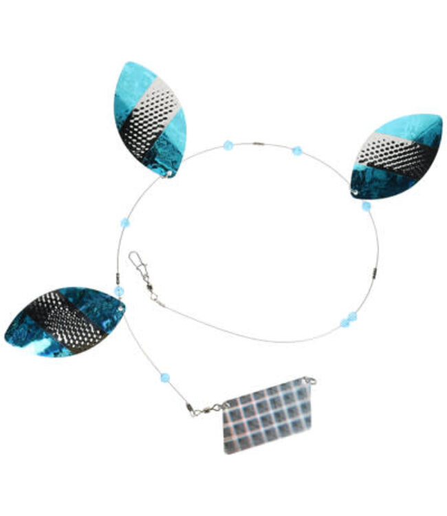 HAMMERHEAD TACKLE HAMMERHEAD COWBELLS  5/0  5.25" -  LIGHT BLUE  FL555