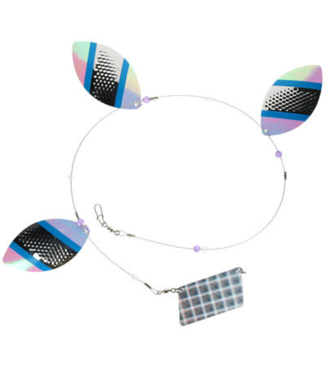 HAMMERHEAD TACKLE HAMMERHEAD COWBELLS  5/0  5.25" -  MOTHER OF PEARL  FL511