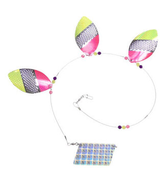 HAMMERHEAD TACKLE HAMMERHEAD COWBELLS  3/0  3.00" -  Crystallina Watermelon FL335