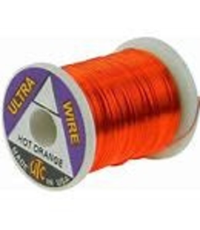 ULTRA THREAD COMPANY ULTRA WIRE 017 HOT ORANGE METALLIC SMALL TSW1