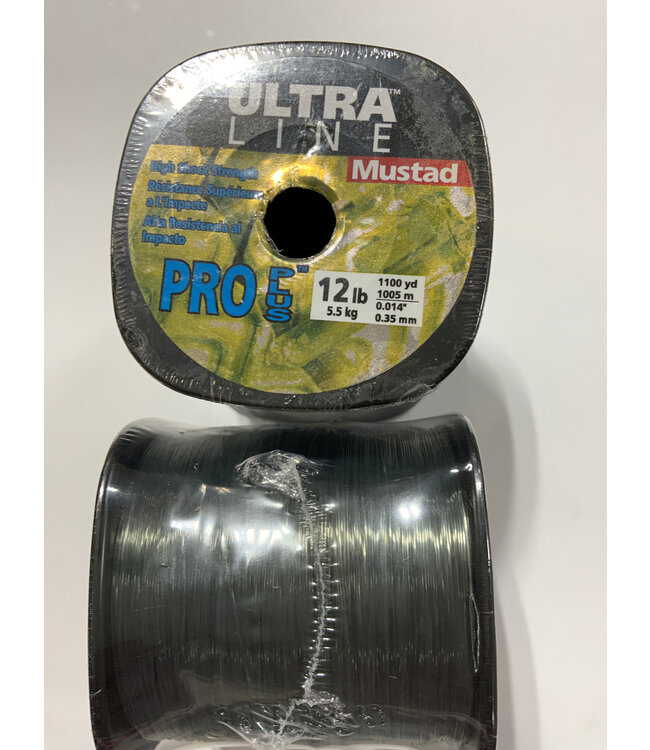 Mustad MUSTAD ULTRA LINE PRO PLUS 12LB. 1100YD. DARK GREEN