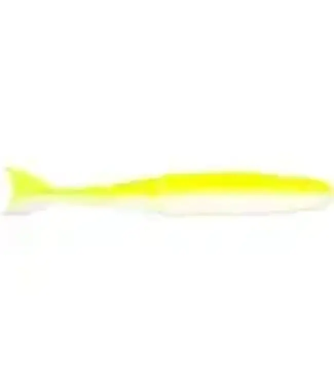 Z-MAN Z-MAN CHATTERSHAD 4.5" CHARTREUSE/WHITE 4 PACK