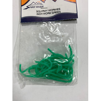 Squirmy Wormies Inchworm Green #SWRM040