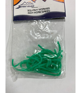 Squirmy Wormies Inchworm Green #SWRM040