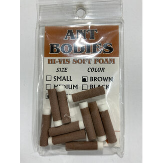 Wapsi FOAM ANT BODY, LARGE, CINNAMON.BROWN B4047