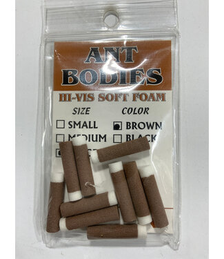 Wapsi FOAM ANT BODY, LARGE, CINNAMON.BROWN B4047