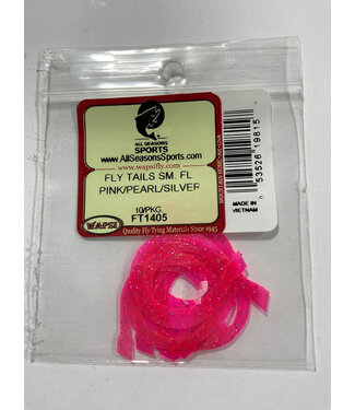 Wapsi FLY TAILS SM. FL. PINK/PEARL/SILVER FT1405