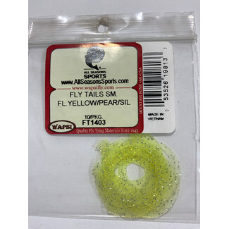 Wapsi FLY TAILS SM. FL.YELLOW/PEAR/SIL FT1403
