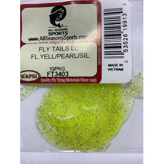 Wapsi FLY TAILS LG. FL.YELL/PEARL/SIL FT3403